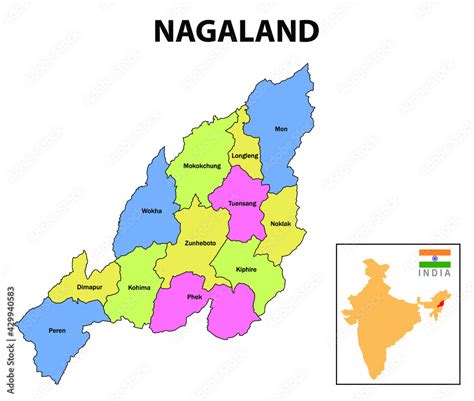 Capital City Of Indias Nagaland State .